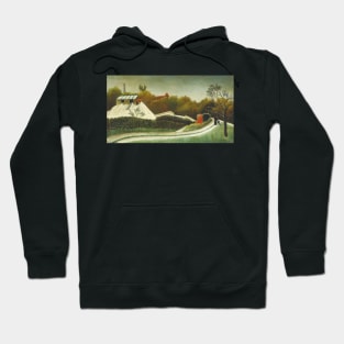 Sawmill, Outskirts of Paris by Henri Rousseau Hoodie